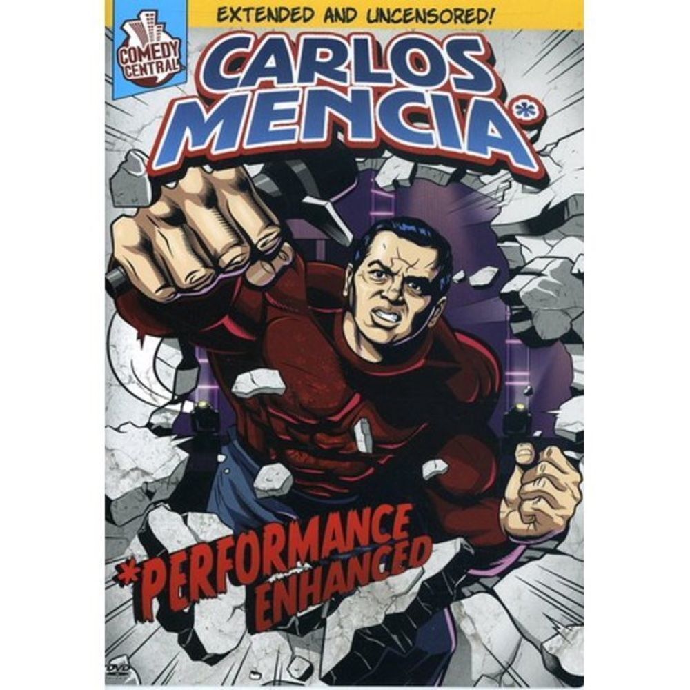 Signed Carlos Mencia Performance Enhanced DVD
